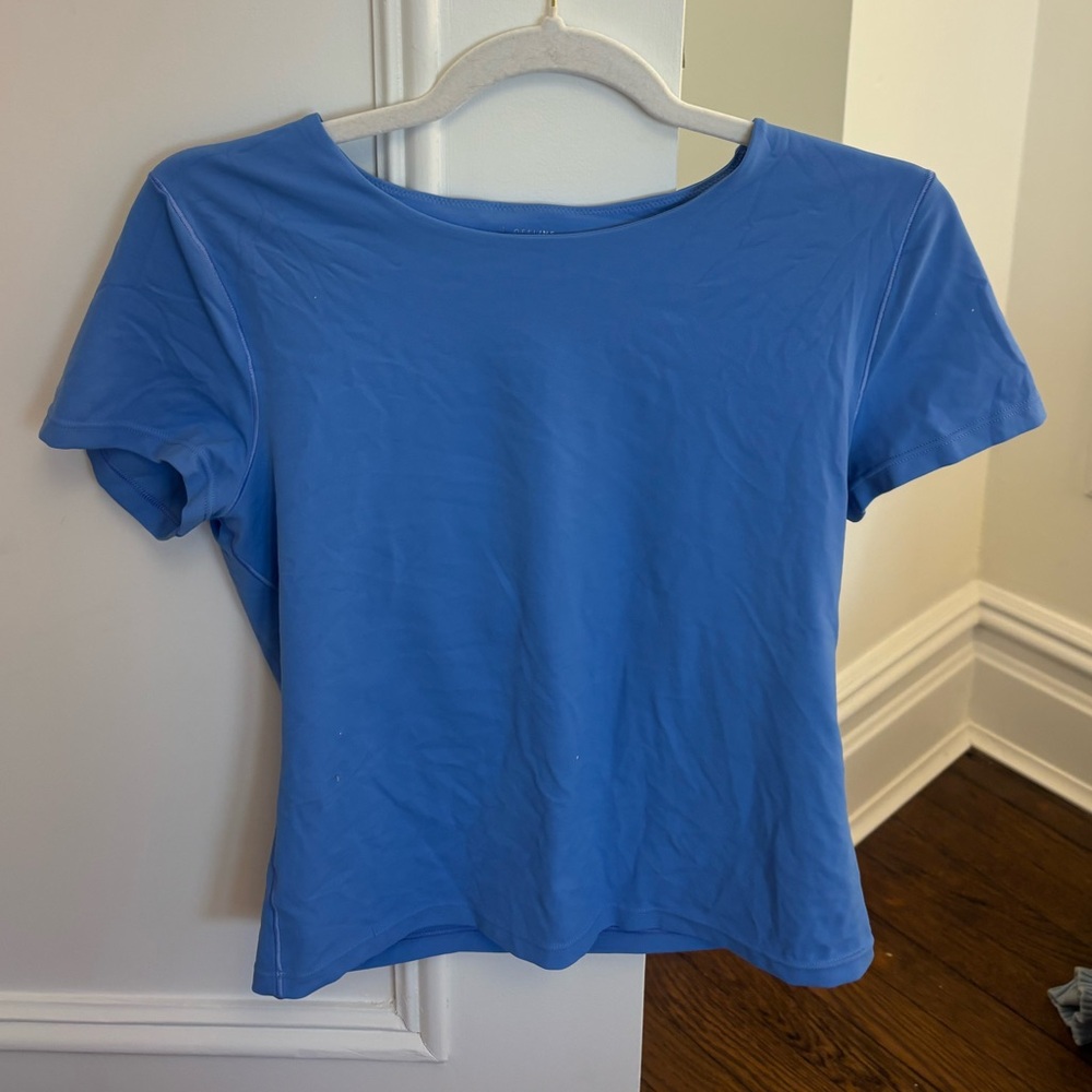 aerie Blue Short Sleeve Tee